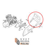 Štitnik za ruku kočnica za Stihl 021 023 025 MS 210 MS 230 MS 250 zamenski - Slika 2