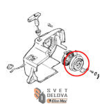 Kotur kanapa za Stihl 009 010 011 021 023 025 zamenski - Slika 3