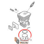 Klip za Husqvarna 340 fi 40 mm bolcna 10 mm zamenski - Slika 2