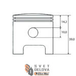 Klip za Husqvarna 359 fi 47 mm bolcna 12 mm zamenski - Slika 3