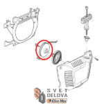 Kotur kanapa za Husqvarna 340 345 350 zamesnki - Slika 3