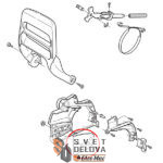 Lim mača za Husqvarna 340 345 350 357 359 stari tip spoljašnji zamenski - Slika 2
