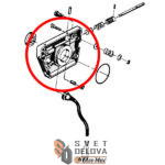 Uljna pumpa za Husqvarna 61 66 266 268 zamenska - Slika 3